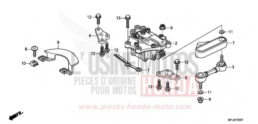 AMMORTIZZATORE STERZO CBR600RAC di 2012